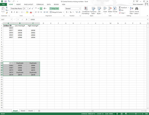 Hvordan dra og slippe i Excel 2013