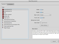 Hur man skapar ett Flash CS6-dokument