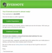 Kuidas registreerida tasuta Evernote'i konto