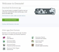 Kako se registrirati za besplatni Evernote račun