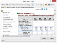 Kaip paleisti žiniatinklio užklausą programoje „Excel“.