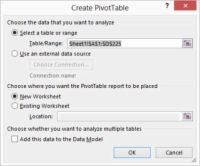 Kaip paleisti „Excel PivotTable“ vedlį