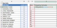 Naudokite histogramas, kad stebėtumėte dažnį „Excel“ informacijos suvestinėse