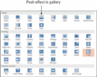 Kā lietot pāreju slaidiem programmā PowerPoint