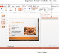 Як створити анімацію виходу в PowerPoint 2013