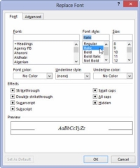 Com trobar i substituir el format a Word 2013