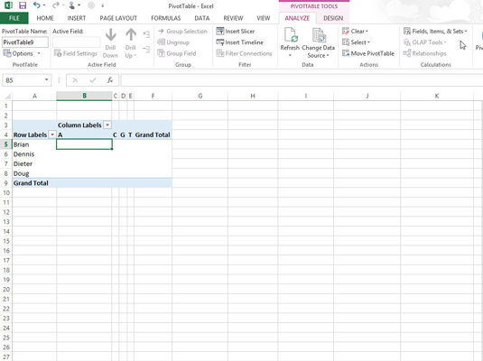 Com afegir camps calculats a taules dinàmiques a Excel 2013