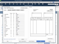 Papildu pielāgošanas opcijas QuickBooks 2014 rēķiniem