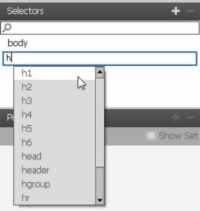 Com definir estils amb el selector d'etiquetes a Dreamweaver