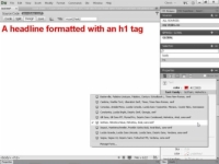Si të përcaktoni stilet me përzgjedhësin e etiketave në Dreamweaver