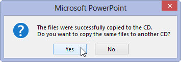 Si të paketoni prezantimin tuaj të PowerPoint 2013 në një CD
