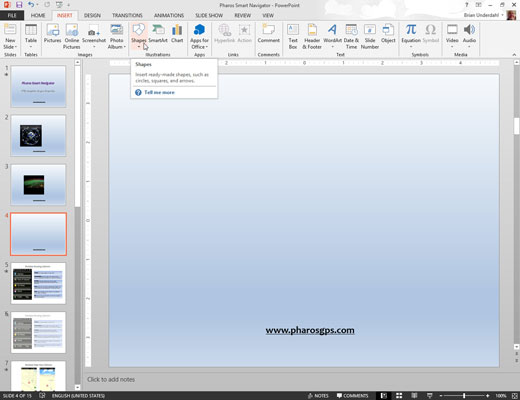 Com dibuixar formes a PowerPoint 2013