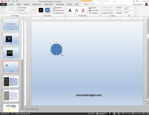 Πώς να σχεδιάσετε σχήματα στο PowerPoint 2013