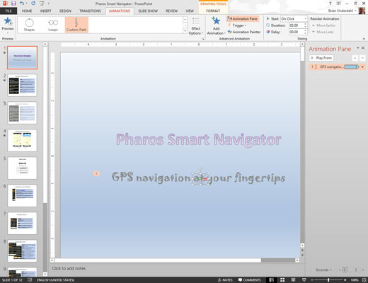 Πώς να χρησιμοποιήσετε το PowerPoint 2013 Animation Painter