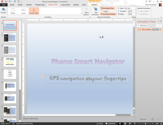 Πώς να χρησιμοποιήσετε το PowerPoint 2013 Animation Painter