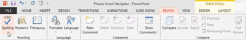 Як перевірити орфографію презентації PowerPoint 2013 після факту