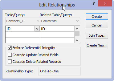 Kā iestatīt tabulu attiecības programmā Access 2013
