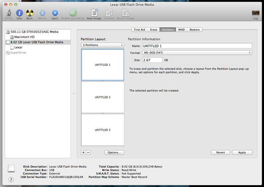 Techie Side of Disk Utility