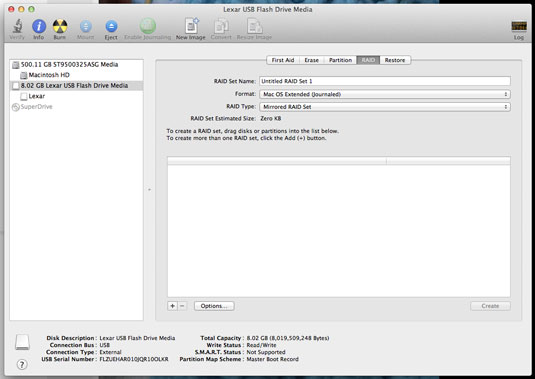 Techie Side of Disk Utility