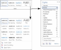 Kuinka etsiä tyylejä Word 2013:ssa