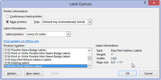 Kā izveidot pasta uzlīmes programmā Outlook 2013