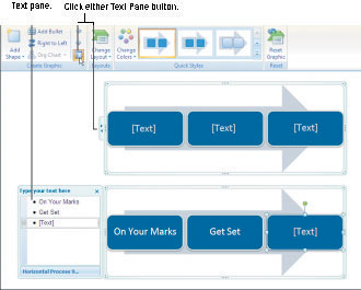 Com introduir text en una forma en un organigrama de PowerPoint 2007