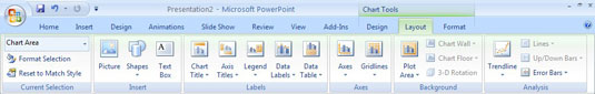 Pynt ditt PowerPoint 2007-diagram