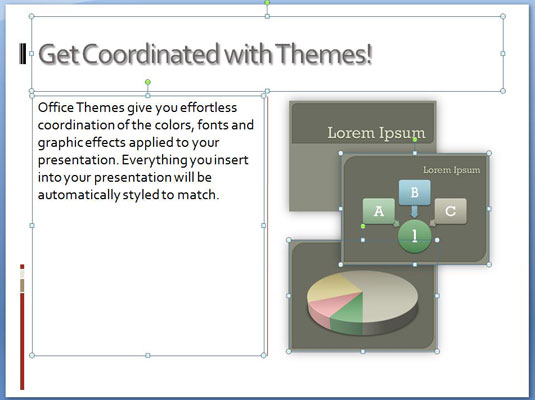 Jak seskupit objekty na snímcích PowerPoint