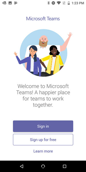 Η εφαρμογή Microsoft Teams για κινητά