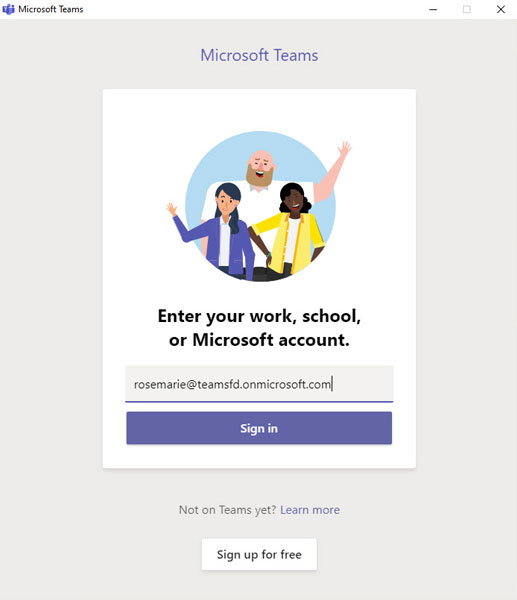 Microsoft Teamsin lataaminen, asentaminen ja avaaminen