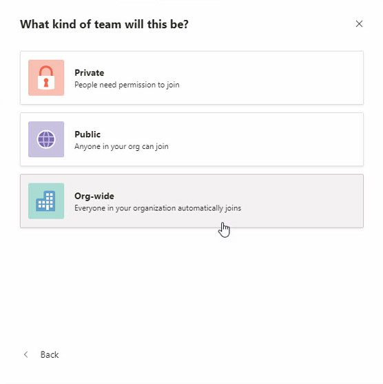 Hvordan opprette et nytt Microsoft Teams-team