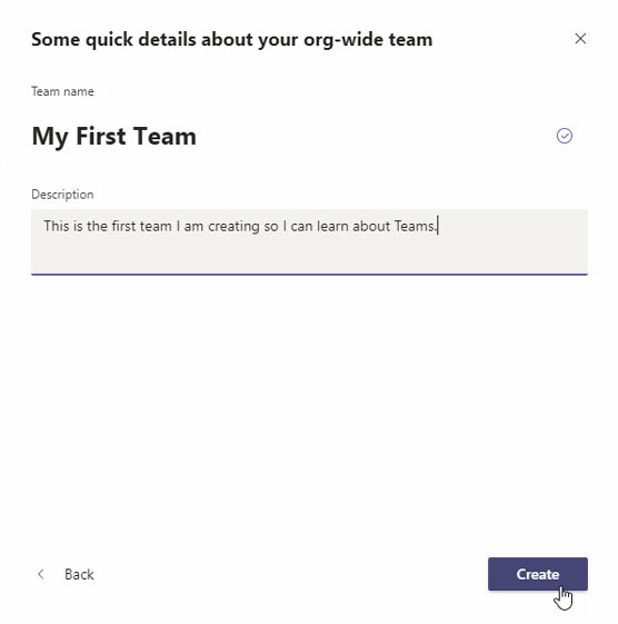 Kā izveidot jaunu Microsoft Teams komandu