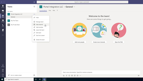 Kā tērzēt programmā Microsoft Teams