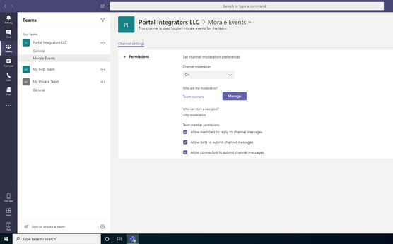 Hvordan chatte i Microsoft Teams