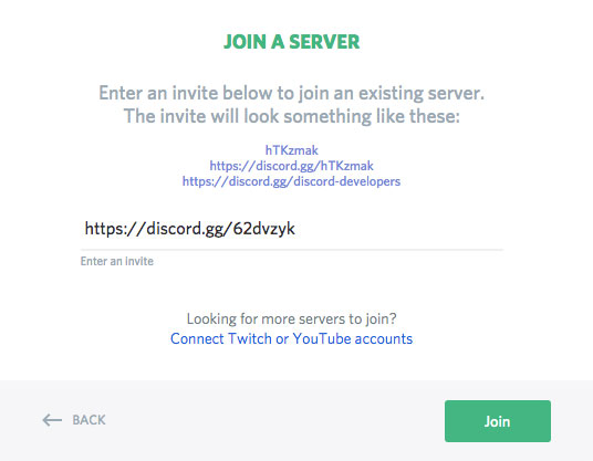 Jak se připojit k Discord serveru