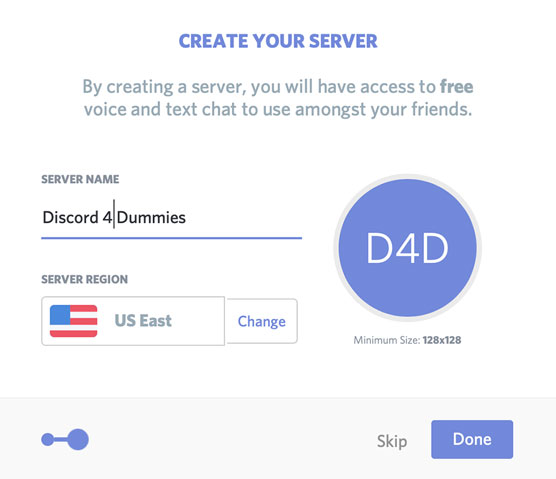 Kaip nustatyti „Discord“ serverio paskyrą