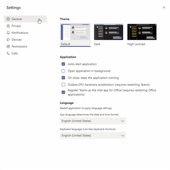 Com gestionar la configuració de l'usuari i l'equip de Microsoft Teams