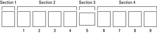 Canviar els formats de secció en un document de Word 2007