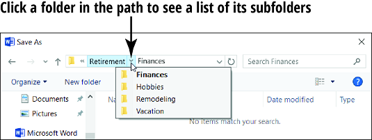 Kaip išsaugoti savo darbą „Office 2019“.