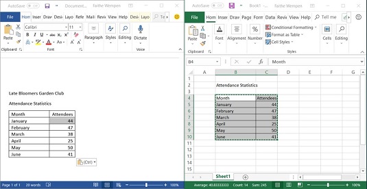 Kā pārvietot un kopēt saturu programmā Office 2019