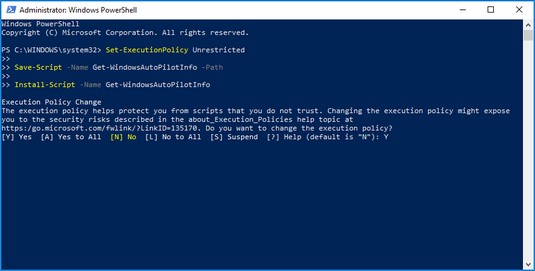 Implementering av Windows 10 med Windows AutoPilot