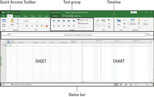 Introducció a Microsoft Project 2019