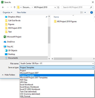 Aprenentatge continu dels projectes de Microsoft Project 2019