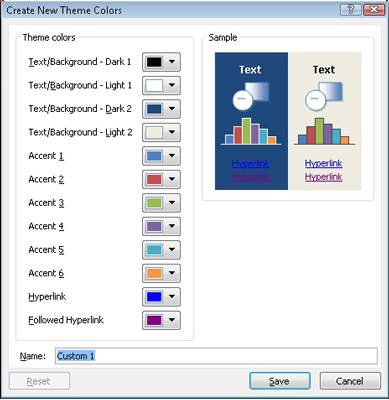 Kā modificēt vai izveidot motīvu programmā Word 2010