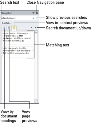 Kaip naudoti „Word 2010 Find“ komandą