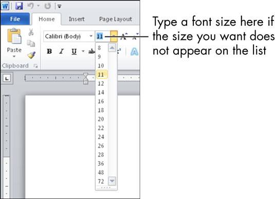 Senjorams: kaip dirbti su šriftais „Office 2010“.