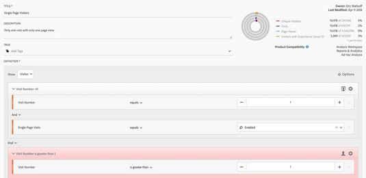 8 „Adobe Analytics“ pasirinktiniai segmentai