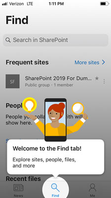 Η εφαρμογή SharePoint Mobile