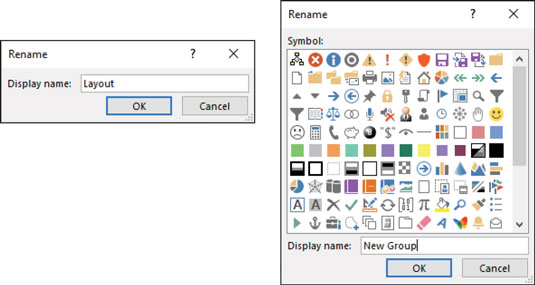 Com personalitzar la cinta als programes Office 2019