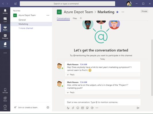 Com treballar a Microsoft Teams des d'Office 365